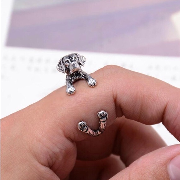 🔴All Colors Lab Retriever Wrap Ring Puppy Ring - Picture 7 of 8